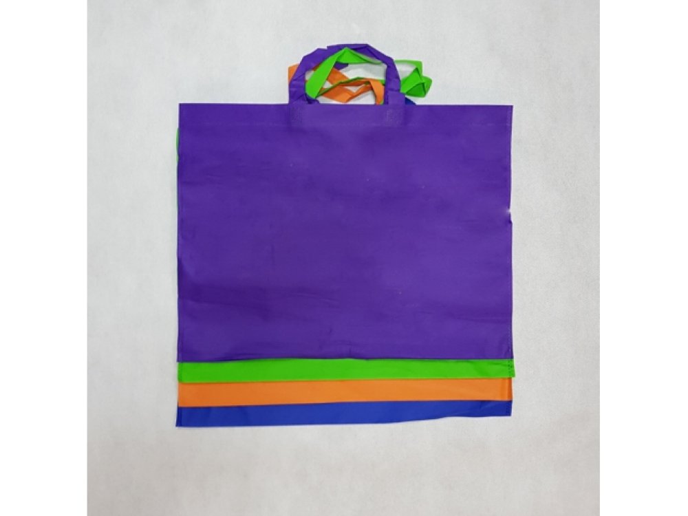 Borsa ECO con manici mix colori 30x38cm