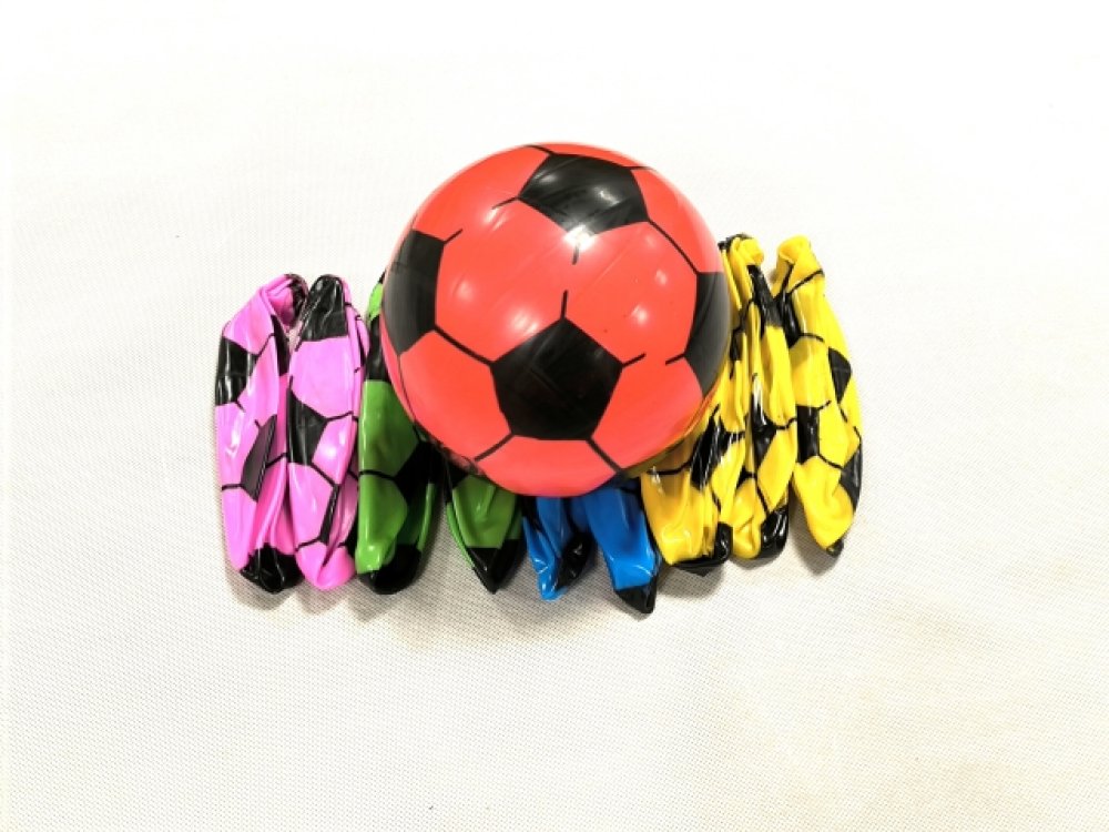 Pallone da spiaggia di circa 20-23 cm, misto