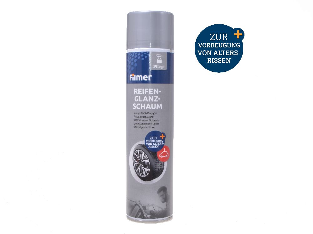 Schiuma lucida per pneumatici 600ml