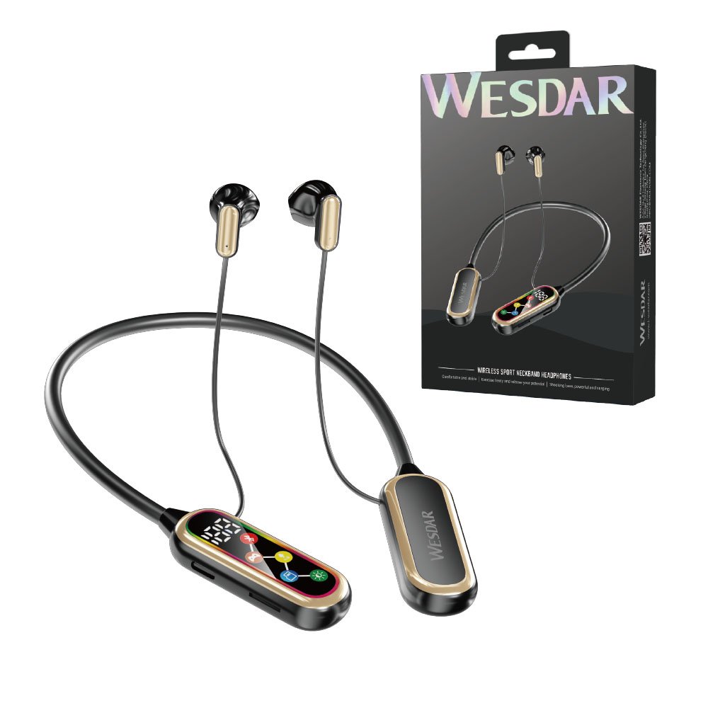 Cuffie Bluetooth a Collana Wireless BT 5.4