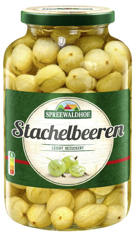 Uva spina Spreewaldhof, vaso da 680g