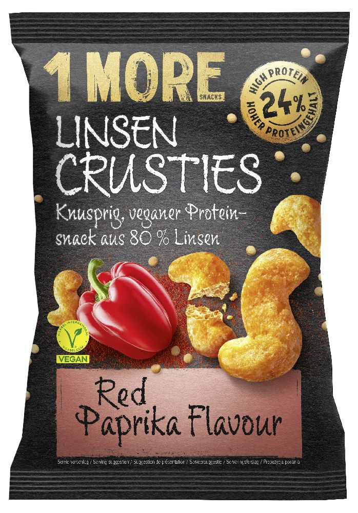 1 More lenticchie croccanti peperoni, 80 g