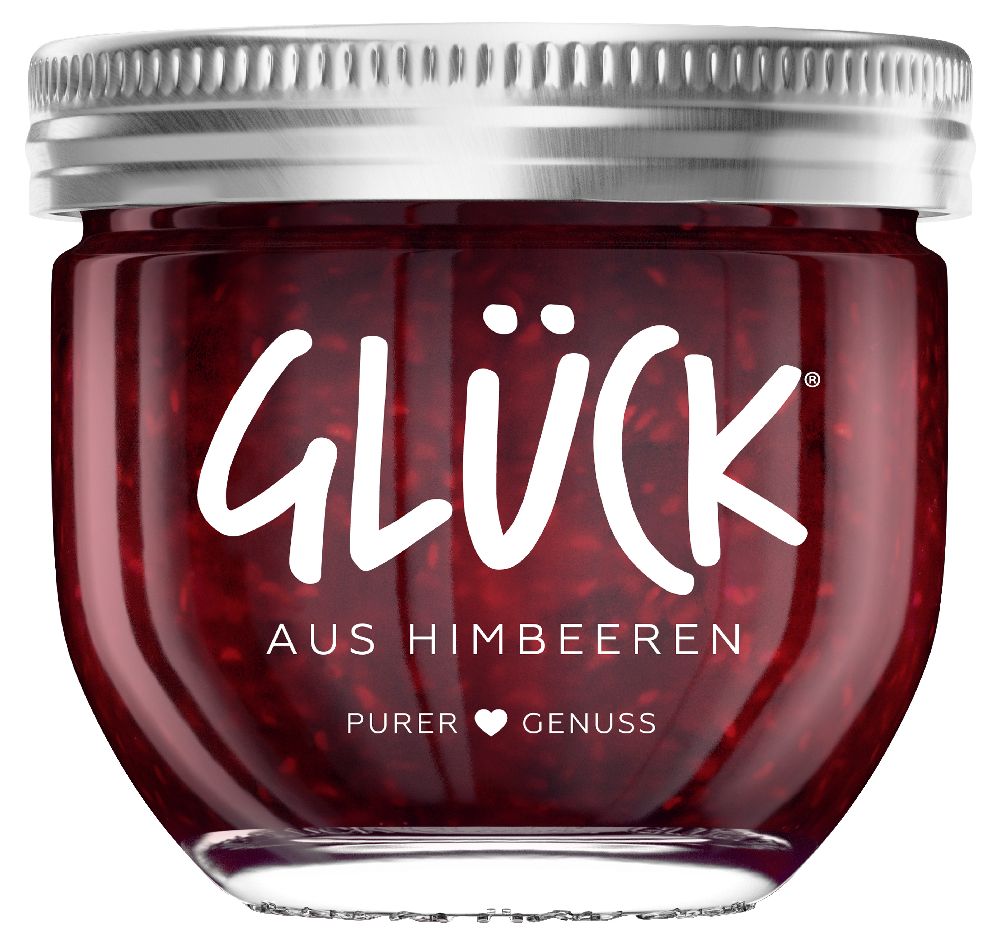 Glueck al lampone, barattolo da 230 g