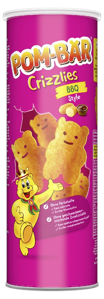 POM-BÄR crizzliesBarbecue, 155 g a