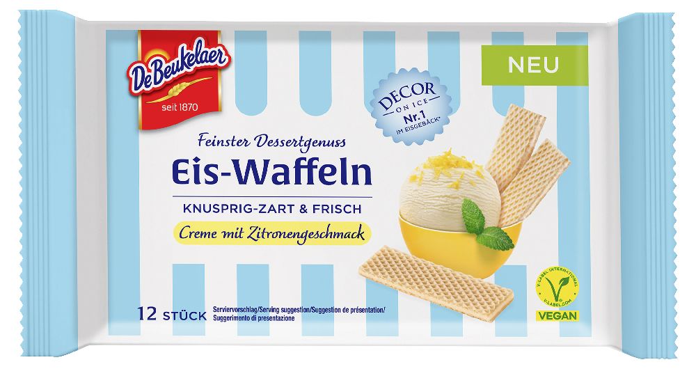 Cono gelato al limone Debeukelaer, 50 g